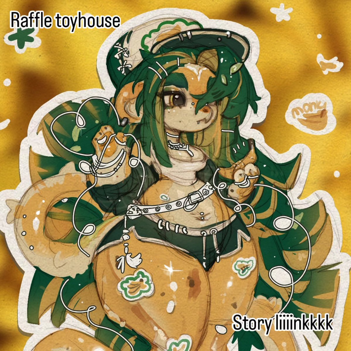 Rurumicoo's tweet photo. Raffle oc - on my toyhouse🐒 🌼🍂
https://t.co/oFLN1DqEyr
#furry #furryfyp https://t.co/NLcqLiO4qj