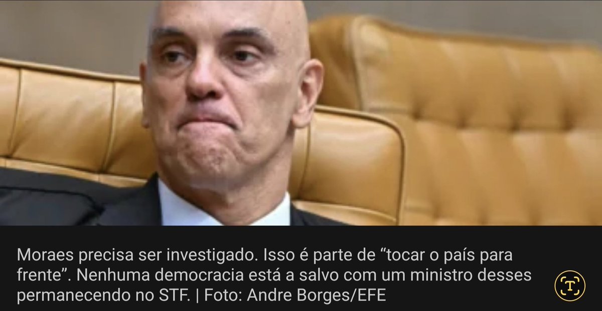 vivahoje99's tweet photo. Sem anistia para Moraes para o Brasil ser pacificado

https://t.co/OSOw5D4hEY https://t.co/UfiTdSIyu8