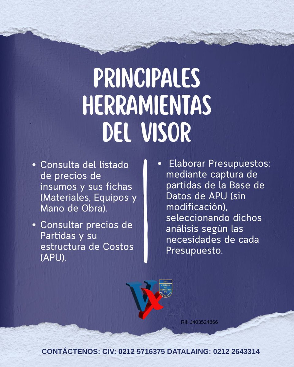 CIV_Costos's tweet photo. El Visor de Precios CIV-DL es el estándar oficial del Colegio de Ingenieros de Venezuela, diseñado para blindar la viabilidad y presentación de sus proyectos.
#VisorCIVDL #CIV #APU #Presupuesto #Ingeniería https://t.co/joVLLyZJMz