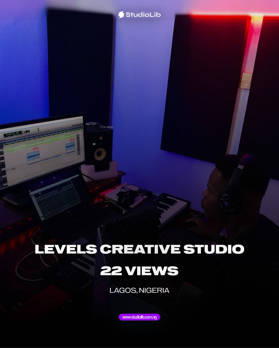 studiolib_'s tweet photo. September’s most viewed studios on Studio Lib 👀💜

These studios had the most people checking out their pages last month. PT2

#studiolib #nigeriancreatives #musicstudios #studiosessions #creativebusiness https://t.co/vekoxiPXgQ
