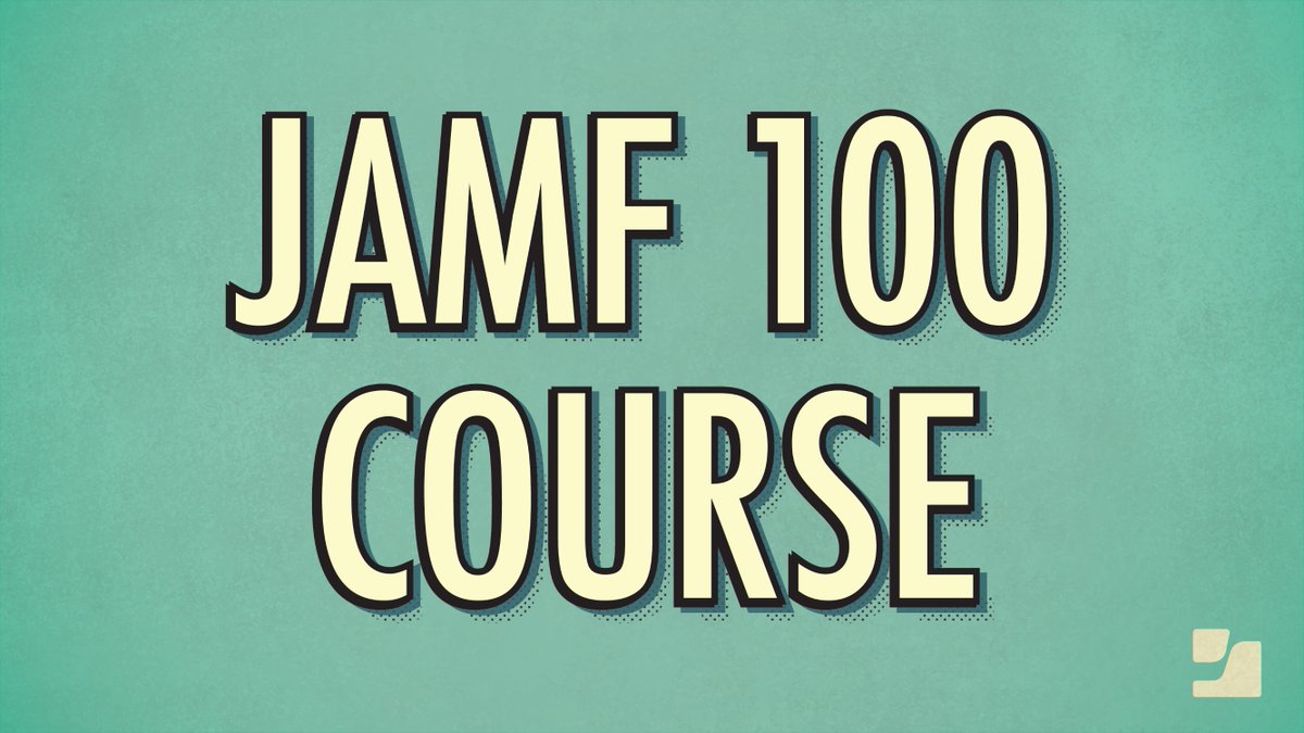JamfSoftware's tweet photo. Exciting updates for the #Jamf100 Course! We added new lessons on blueprints and compliance benchmarks, refreshed videos, and updated the certification exam, all built around current Apple terminology and Jamf's latest capabilities.
Check it out: https://t.co/19eEwWBAGm https://t.co/tJYaaPqy0w
