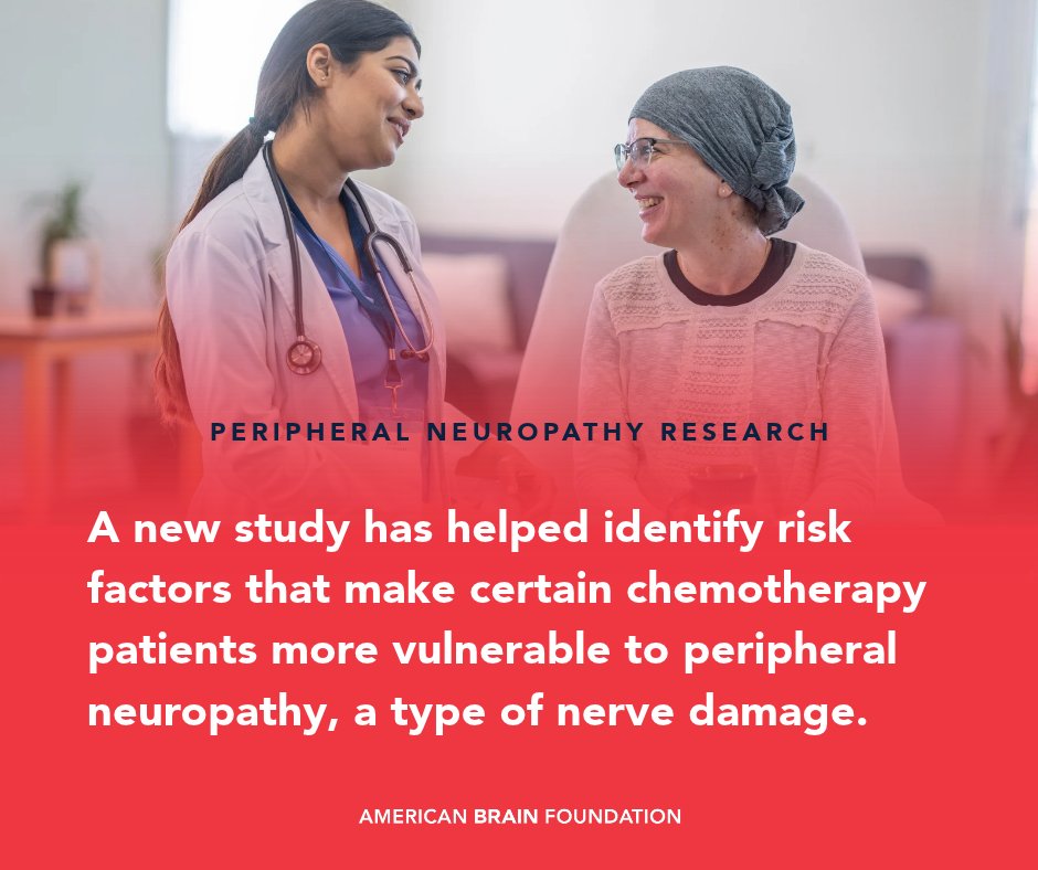 ABFbrain's tweet photo. 2025 Next Gen. Researcher Dr. Tiffany Li is the lead author in a new study in Neurology. Dr. Li and her colleagues have identified factors that tend to make certain cancer patients more vulnerable to chemotherapy-induced peripheral neuropathy. #CIPN. https://t.co/gp7OQHWrxF