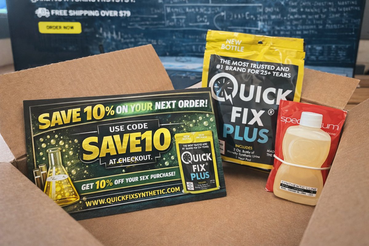 Quickfixpee's tweet photo. 🧪 Built for consistency. Designed for research.  Quick Fix 6.4 synthetic urine provides a controlled, pre-mixed sample for scientific research, laboratory equipment calibration, product testing & educational applications. 

 ⚡ LIMITED-TIME OFFER Use code: PASSTHAT  🔬 
Research smarter. 🧪 Test consistently. ⚡ Quick Fix 6.4  For lawful use only.

 Use in accordance with all applicable laws.  #ScientificResearch #LabTesting #ProductTesting #QuickFix #LasVegas