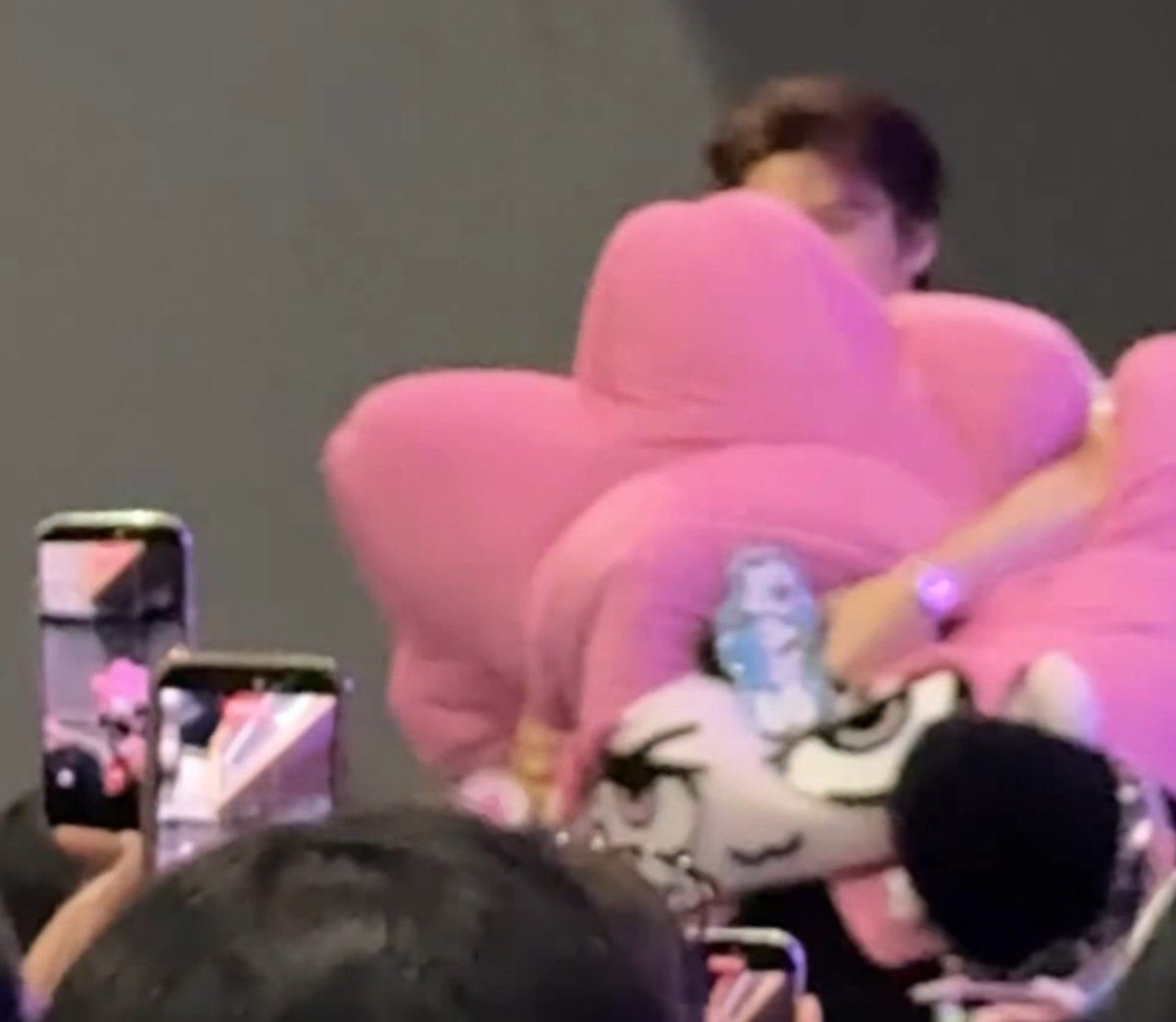 Chocho1244252's tweet photo. Sn fans call Neona Sky's child then someone should remind him that you don't facking throw yourself onto a child like that. There's a real person inside that mascot not a damn toy @skywongraveee 
#skynani https://t.co/nvdCQdENdw