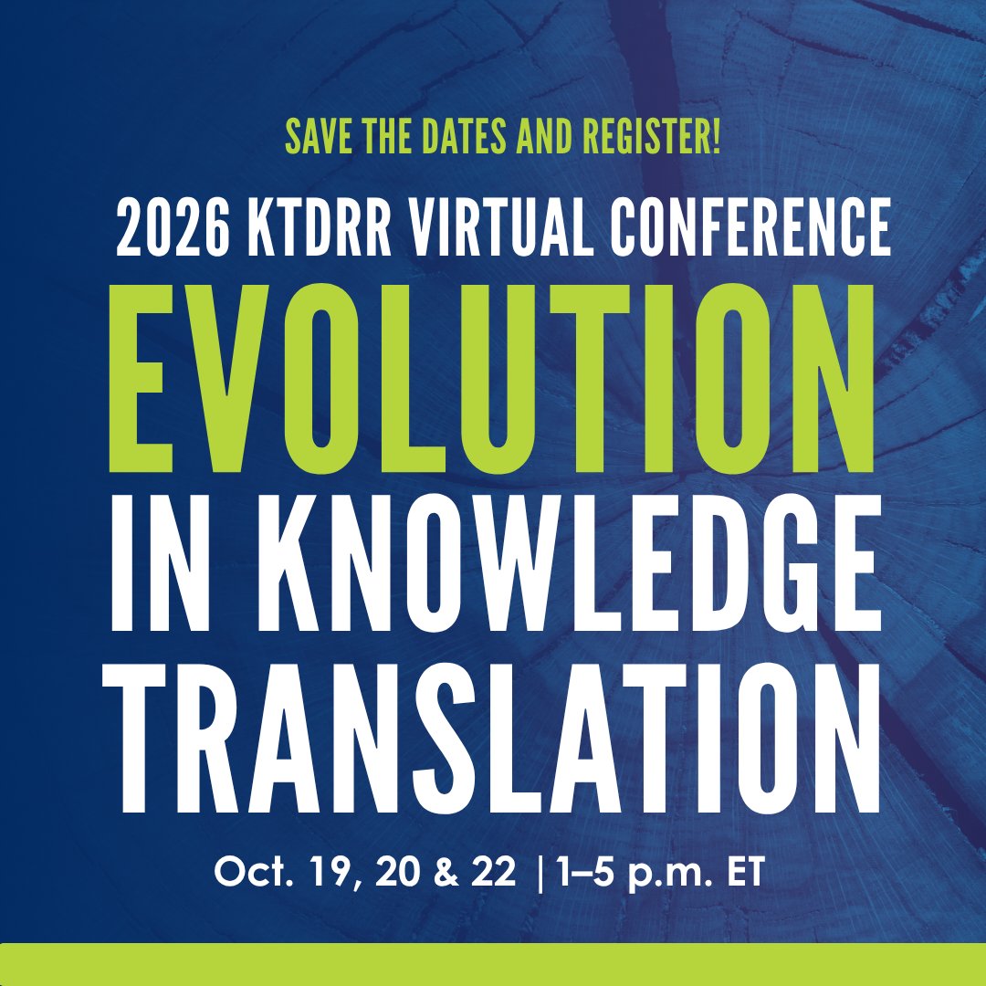 UNHIOD's tweet photo. On Oct. 22, IOD's Jennifer Sulewski will present “Community Life Engagement in Action” at the 2026 KTDRR Virtual Conference, sharing lessons on supporting meaningful community participation for people with IDD. Join on Oct. 19, 20 &amp; 22.  Register today: https://t.co/07YskCVDMO https://t.co/397UHKSZ7q