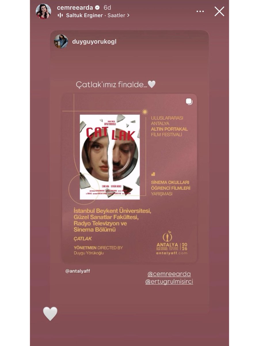 cemreallabout's tweet photo. #CemreArda Instagram Hesabından Hikaye Paylaşımı ✨ https://t.co/DiRvTlM84B