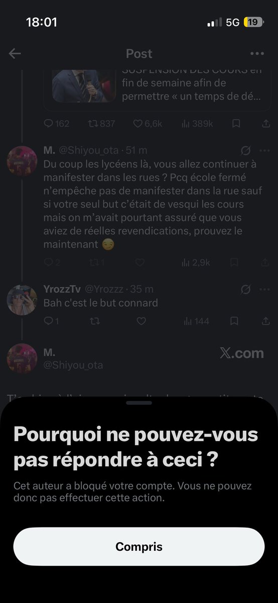 Yrozzz's tweet photo. @Shiyou_ota @CerfiaFR IL A LE SEUM PSQ IL EST BETE REGARDEZ 😂😂😂🫵 https://t.co/21TtqfG3BJ