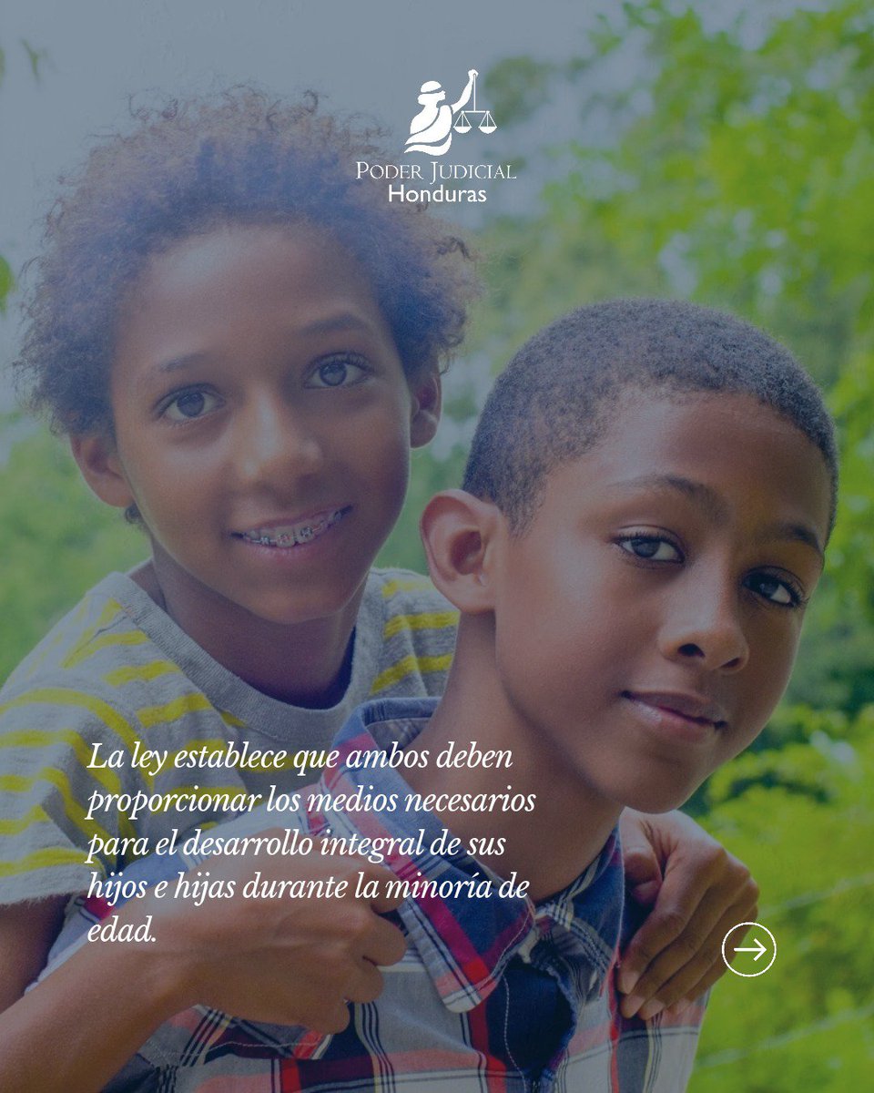 PJdeHonduras's tweet photo. Brindar alimentos es una obligación compartida entre madres y padres. Cumplir con este deber fortalece el desarrollo, la educación y el bienestar de niñas, niños y adolescentes.
#PensiónAlimenticia #ResponsabilidadCompartida #DerechosDeLaNiñez #DesarrolloIntegral https://t.co/3axofTTbkh