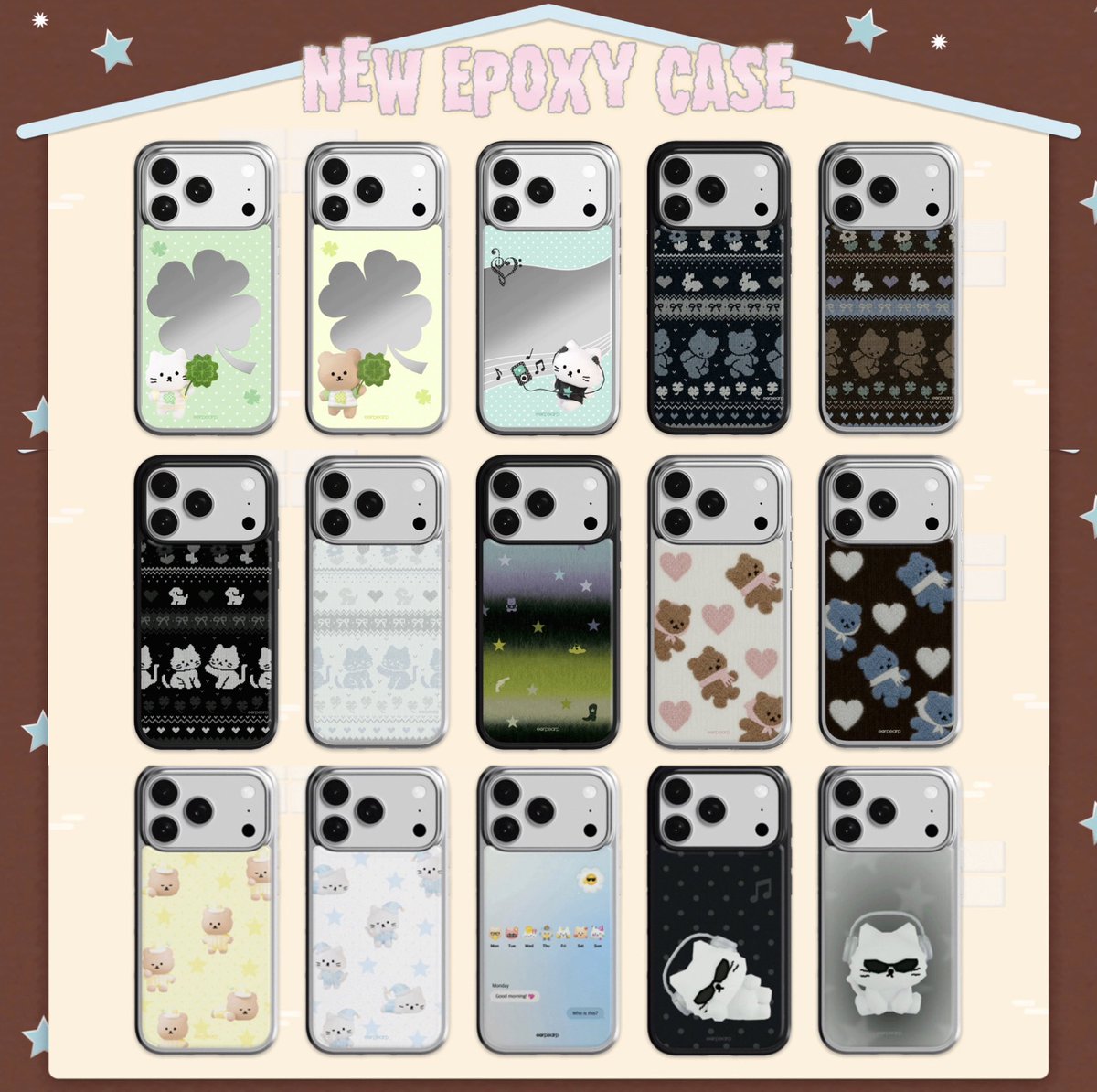 mymoon_store's tweet photo. EARPEARP KR ♡ 

epoxy bumper case
480฿ (magsafe +80฿)
รุ่น i13~18promax,ss23~26
🖇️ https://t.co/rHmNRoe0ct 

🏹 ส่งกลับแอร์/สั่งทาง dm

 #เคสไอโฟน18 #เคสไอโฟน14 #เคสไอโฟน15 #เคสไอโฟน16 #เคสไอโฟน17 #พรีเกาหลี #พรีออเดอร์เกาหลี #กดเว็บเกาหลี https://t.co/BLfpG2nVWJ