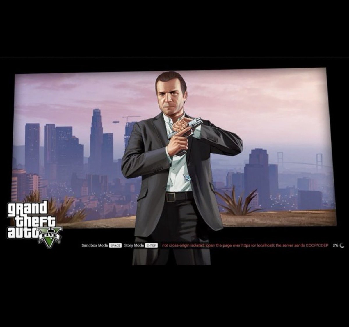 inmy20so's tweet photo. you can now play gta 5 in your browser 🤯

try it here: https://t.co/k07inlQT4h… https://t.co/cUNn5DEieC