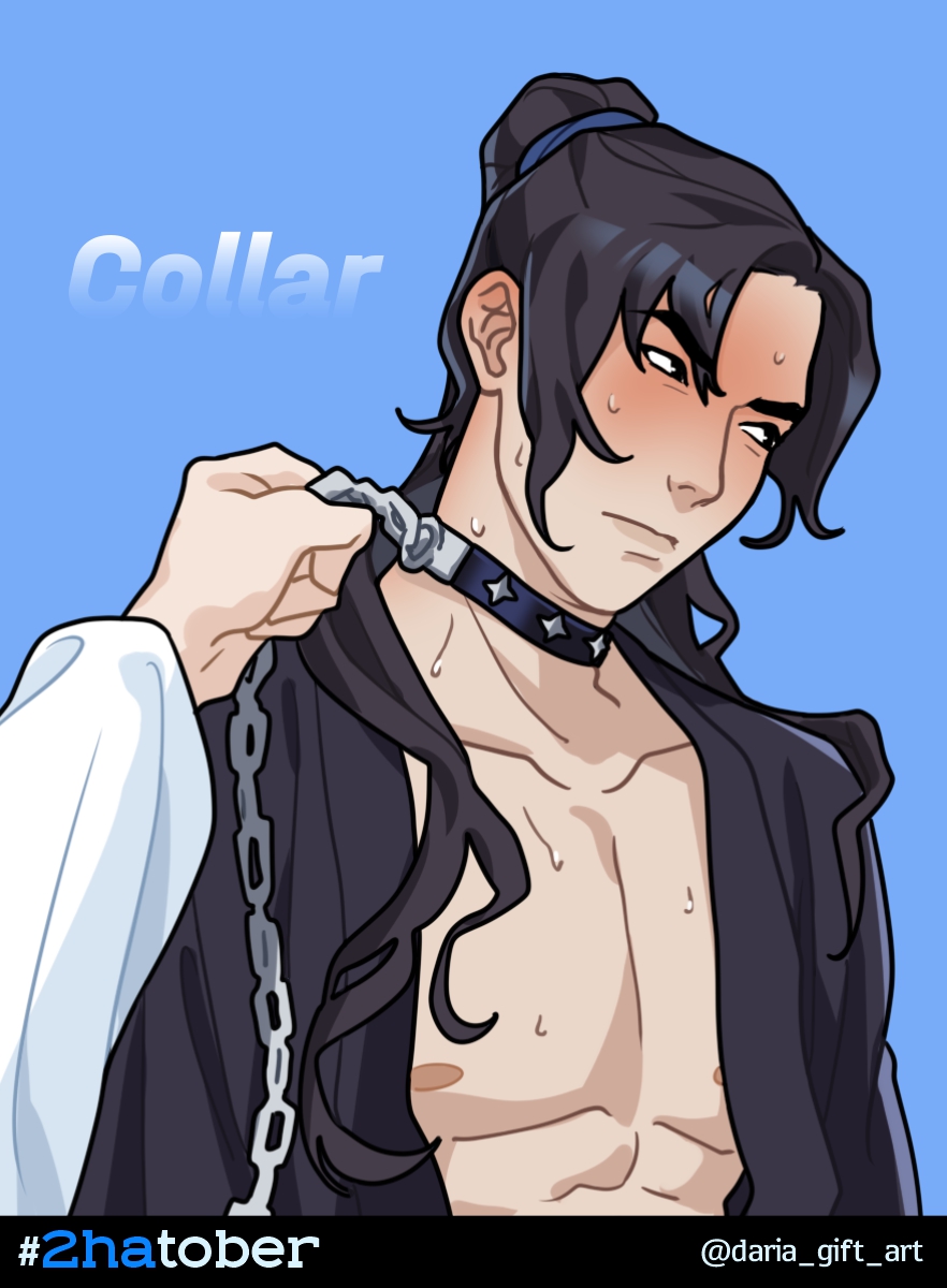 daria_gift_art's tweet photo. #2hatober, day 6: Collar
Looks like someone was a bad boy~

#2hatober2026 #inktober #drawtober #2ha https://t.co/k0KJ5ZzQ9K