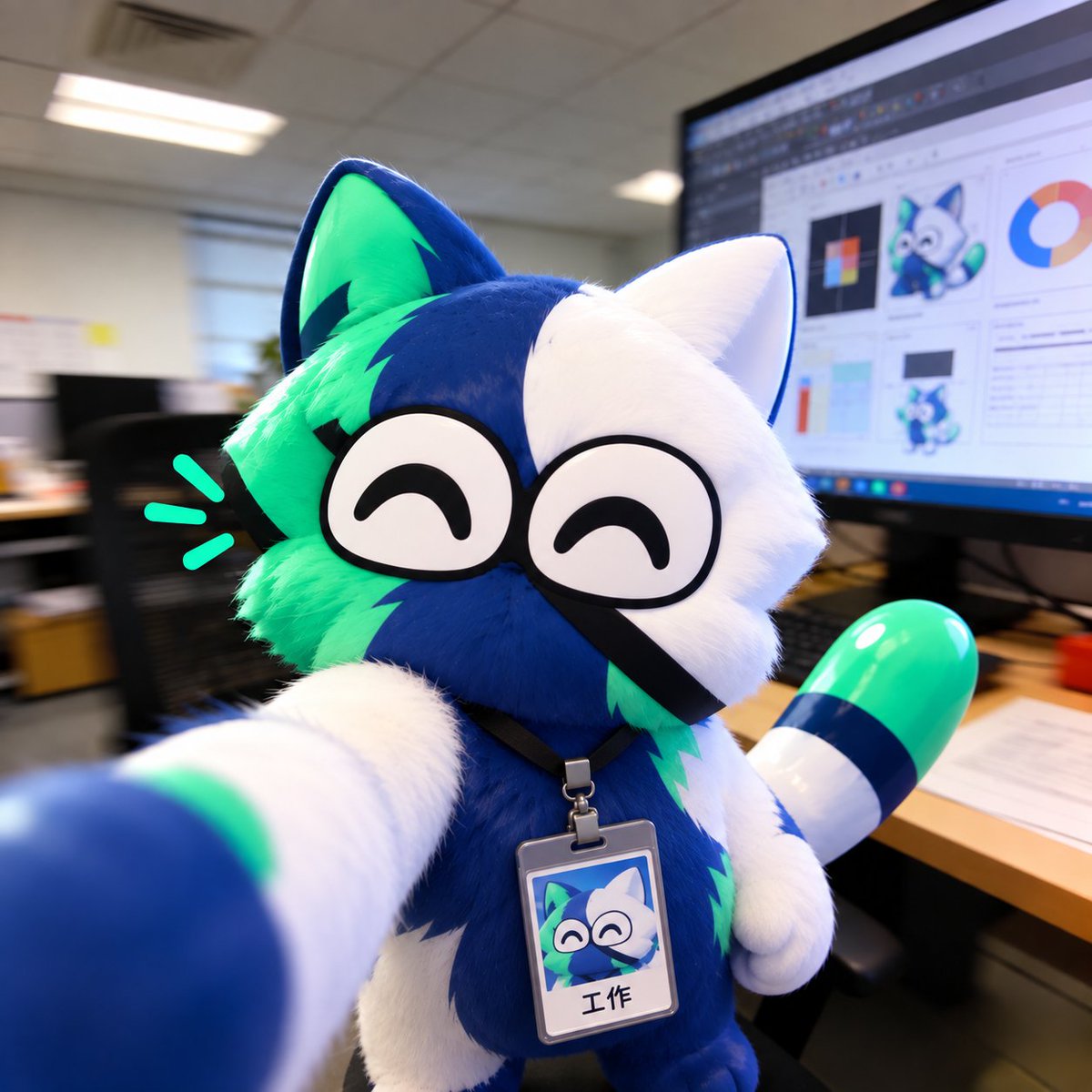 catonhooked's tweet photo. clocked in

time to send $CAT higher https://t.co/EViGovjVxw