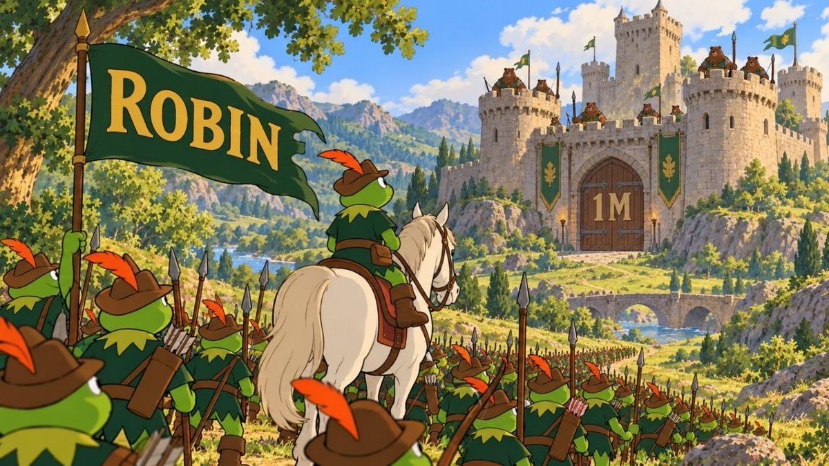 robincoinrhCTO's tweet photo. How the $ROBIN Community operates:

1. Ignore the noise.
2. Raid every single post.
3. Lock in for the long haul.

We don't stop until we reach the top. Send $ROBIN. 🏹

#ROBIN https://t.co/HC6ntIcTmn
