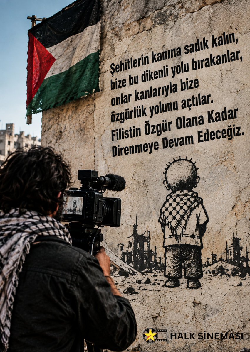 HalkSinema1950's tweet photo. Halk Sineması:

7 Ekim 2023 Tarihinde Başlayan
#AksaTufanı Operasyonunu 
ve Bugüne Kadar Uzanan 
ve Filistin Özgür Olana Kadar Sürecek Direnişini 
Selamlıyoruz.

#Filistin #7Ekim2023 #Palestina #Gazze #Gaza https://t.co/TNjJTyQ5ju