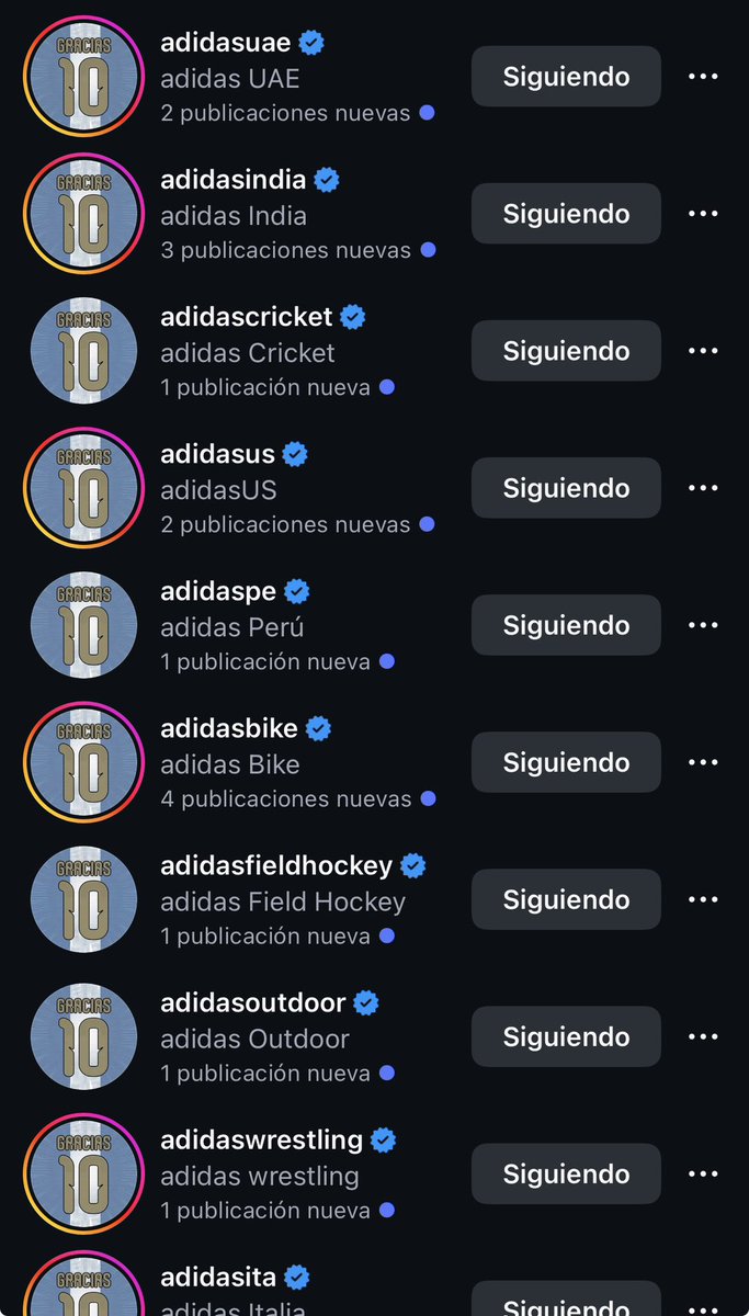 MessiXtraHQ's tweet photo. 🚨 Adidas paying tribute to Messi across all their accounts. 🥹 https://t.co/SP6pNZGAkc