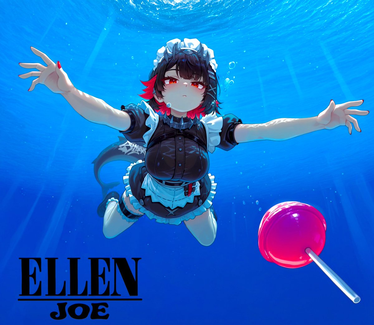 chokumiplo's tweet photo. Hello, how are you? I am under the water https://t.co/0d31PZv66h