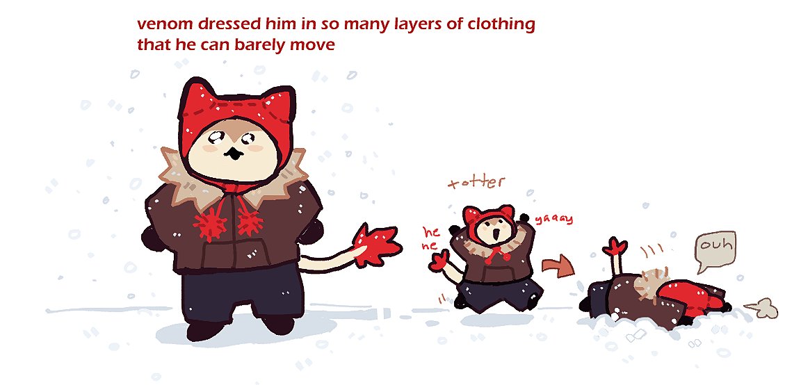 yay7937's tweet photo. little swords turn with the horn cozy now https://t.co/4BomIVJU2t