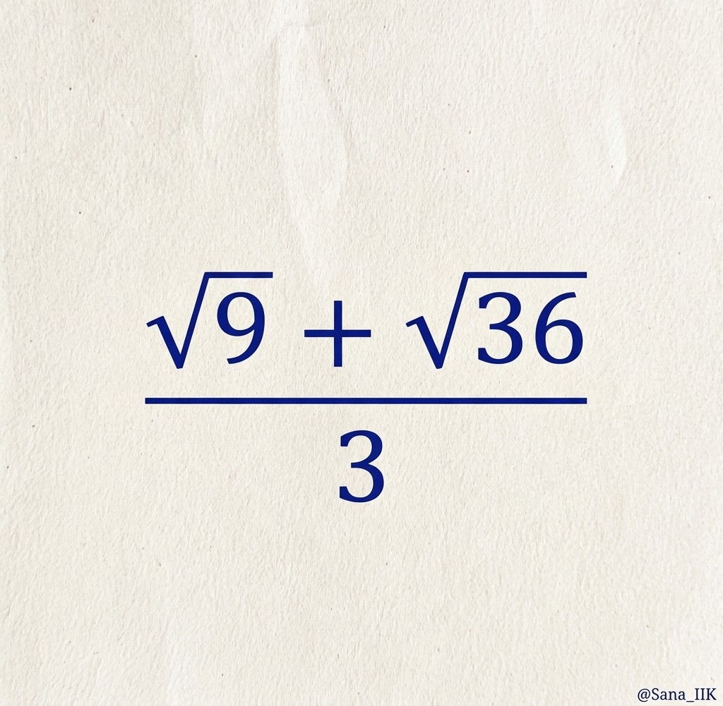 Sana_IIK's tweet photo. Most people get this wrong on the first try!

Can you solve it in under 5 seconds!!
. https://t.co/T1QVI2e3vZ
