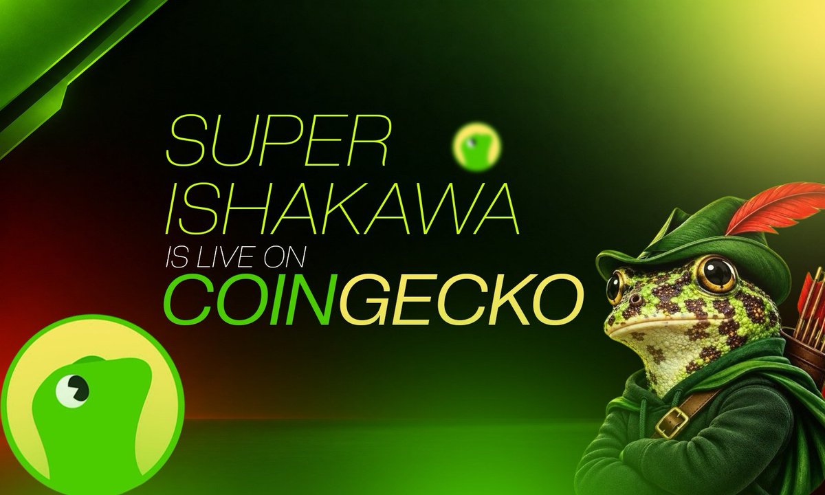 RebecWatcher's tweet photo. UPDATE: Super ishikawa $SI is live on coingecko https://t.co/TTB7WW9qCn