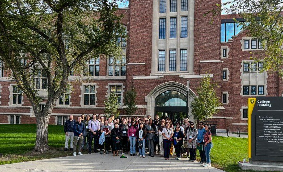 JSGSPP's tweet photo. "We were engaged in real initiatives, playing out in real time," said Dan Florizone, Executive-in-Residence at #JSGS.

The MHA Fall Residency brought students together for an important weekend of learning, connection, and firsthand insight into Indigenous-led healthcare systems. https://t.co/9YoheKxpoe