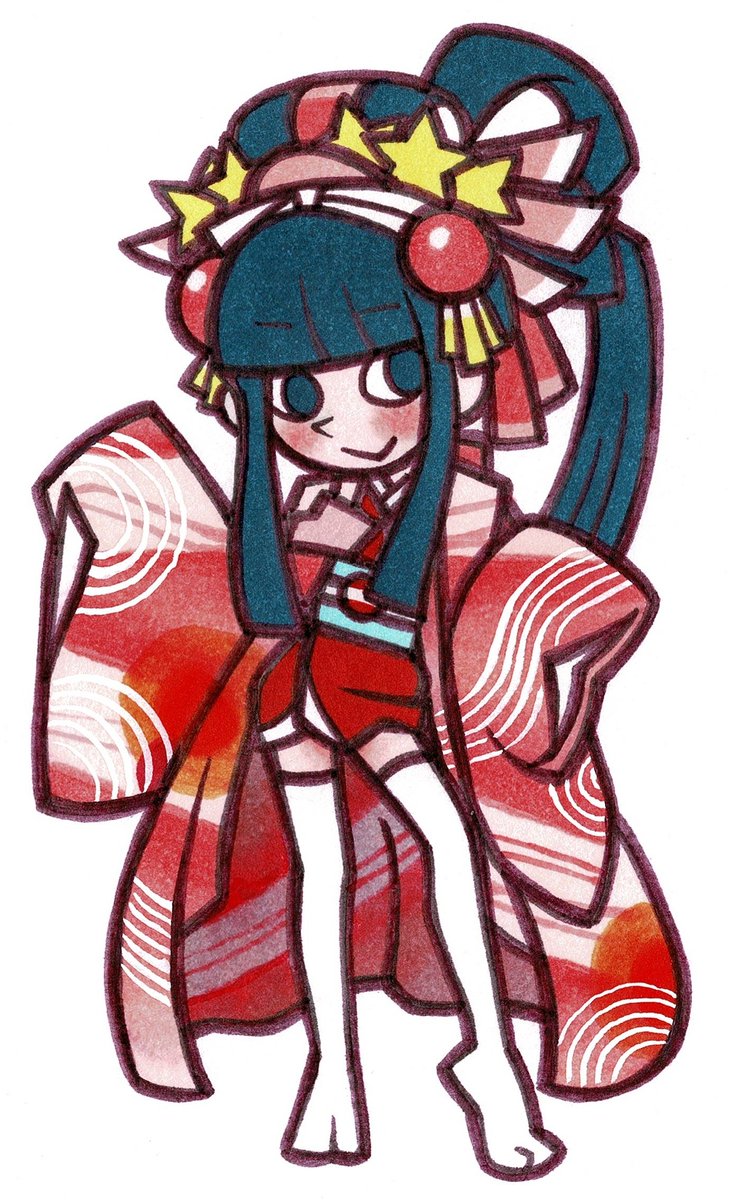 Sai36664622's tweet photo. 昔描いた寿々姫ちゃん…… https://t.co/xSqrrKLmQF