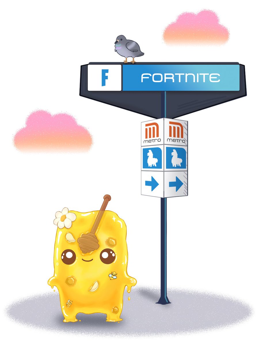 Conejito_art's tweet photo. Próxima parada: Fortnite https://t.co/N6Vyn4zvRn