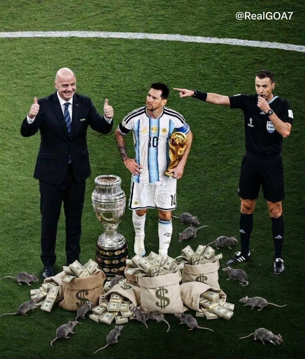 RealGOA7's tweet photo. Meanwhile, what the world really sees... https://t.co/WtBhpAnXmf