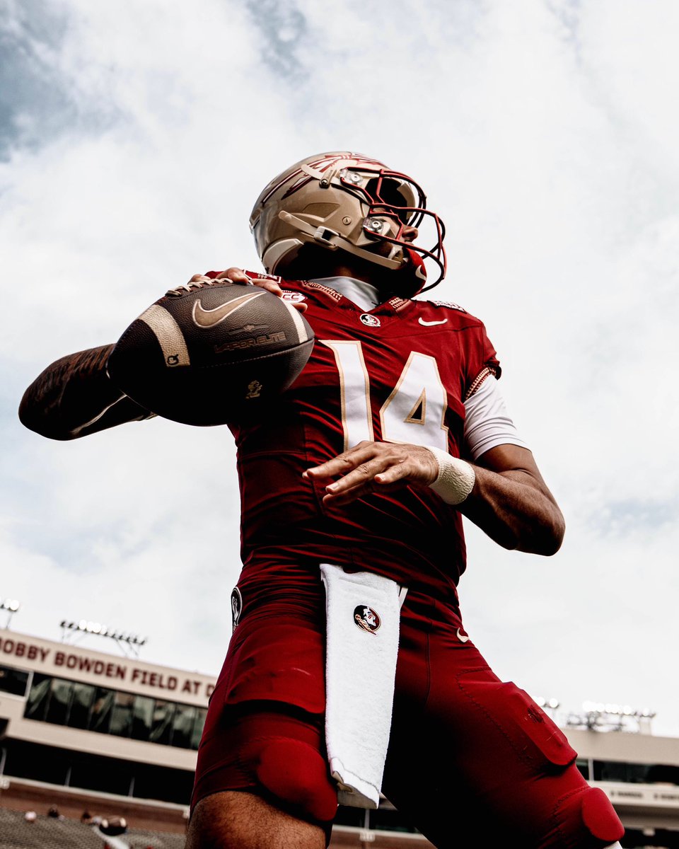 FSUFootball's tweet photo. Davey O’Brien National QB of the Week:

𝗔𝘀𝗵𝘁𝗼𝗻 𝗗𝗮𝗻𝗶𝗲𝗹𝘀

🔗https://t.co/BEeB335XkW

#NoleFamily https://t.co/kDdVERhZBe