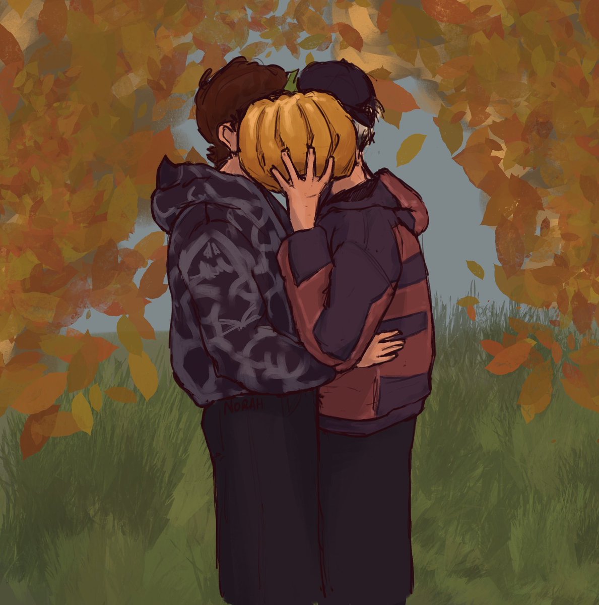 norahscorner's tweet photo. Pumpkin 🎃 #phantober26 #phanart https://t.co/qjisItKiS2