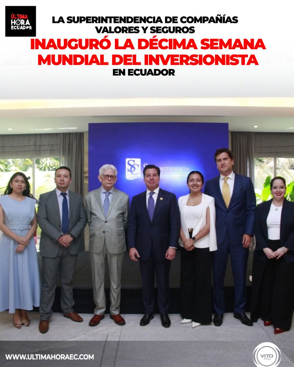 UltimaHoraEC_'s tweet photo. 💰🇪🇨 ¡ECUADOR PROMUEVE LA EDUCACIÓN FINANCIERA Y LA PREVENCIÓN DE ESTAFAS! https://t.co/MCKiE3D3LG