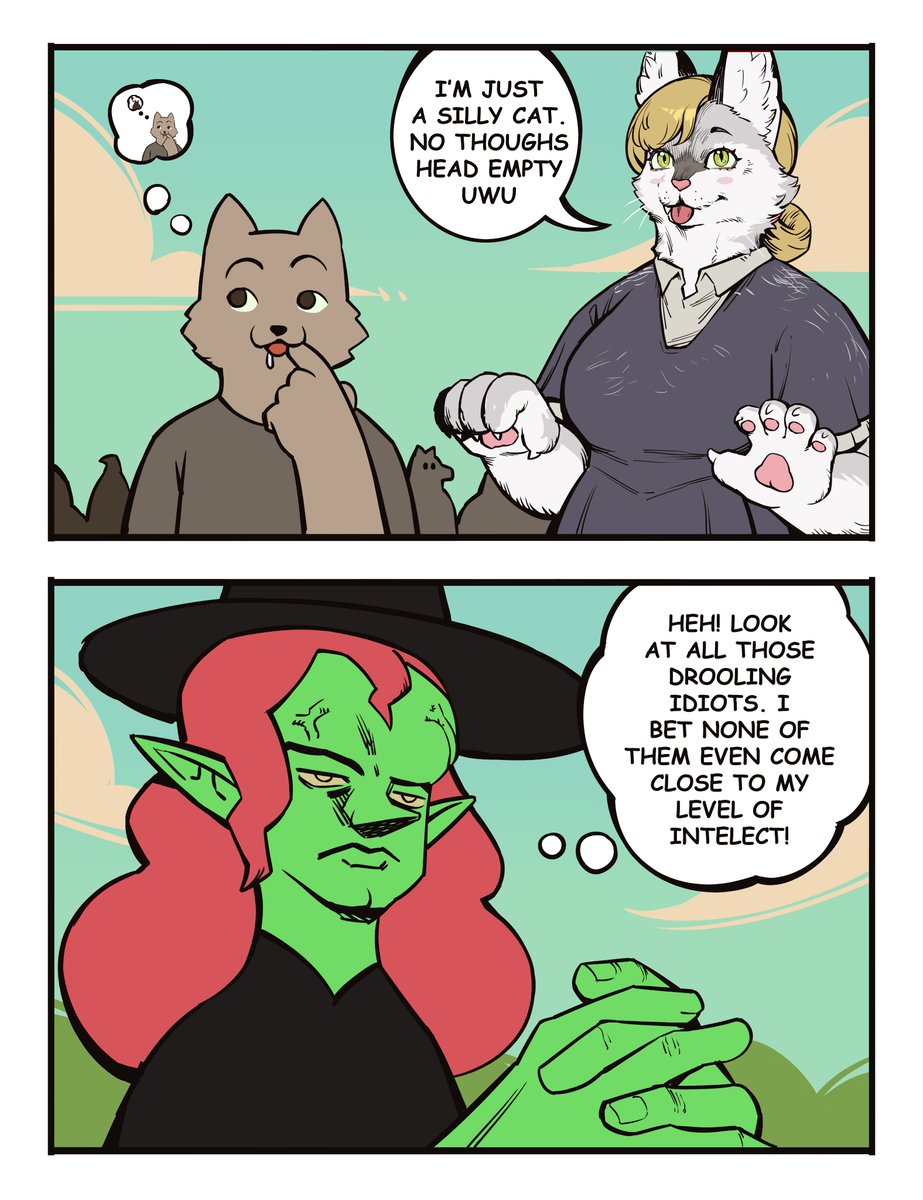 Bonnymama7's tweet photo. Witch's Curse pt38 🧙‍♀️🐱 https://t.co/3MhbqYX8T8
