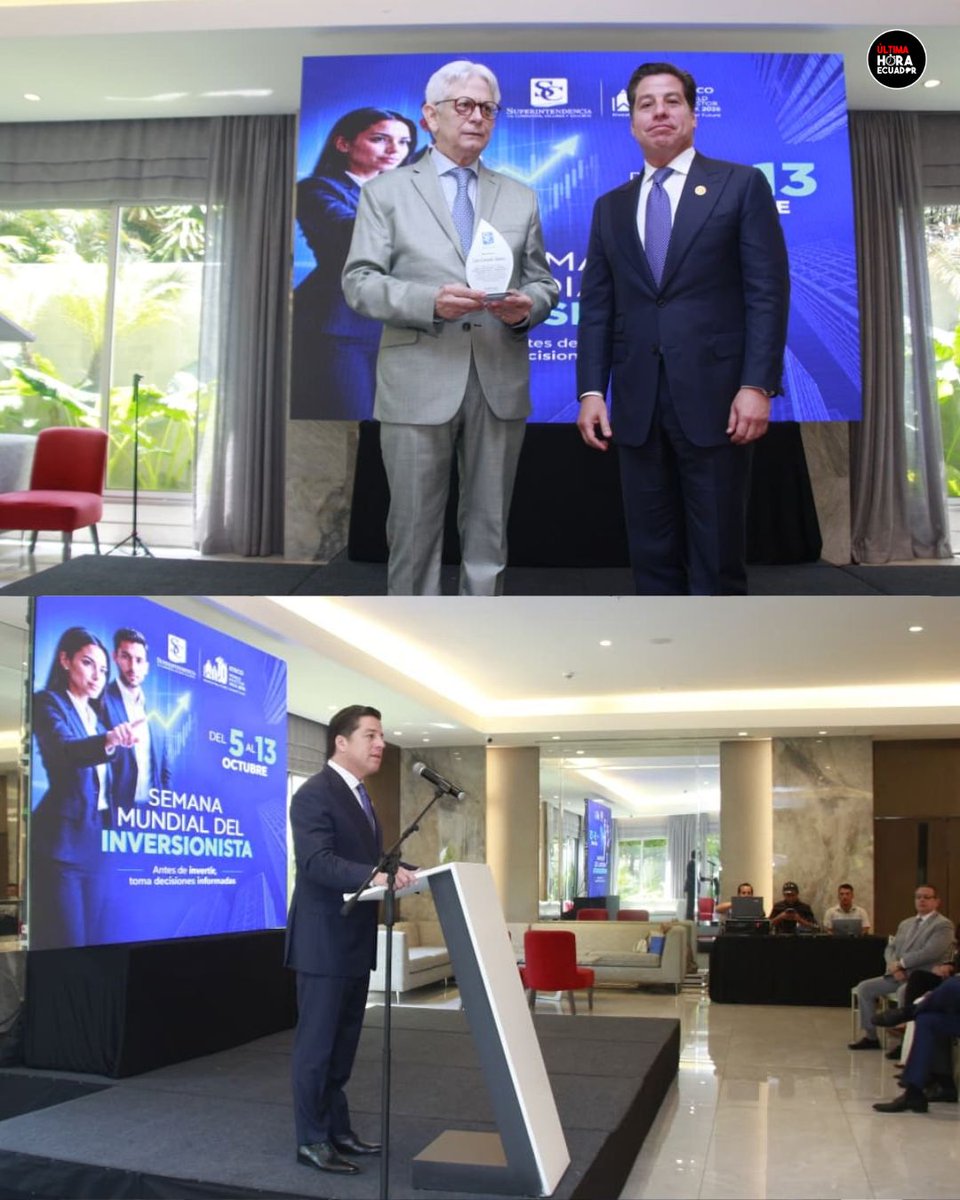 UltimaHoraEC_'s tweet photo. 💰🇪🇨 ¡ECUADOR PROMUEVE LA EDUCACIÓN FINANCIERA Y LA PREVENCIÓN DE ESTAFAS! https://t.co/MCKiE3D3LG