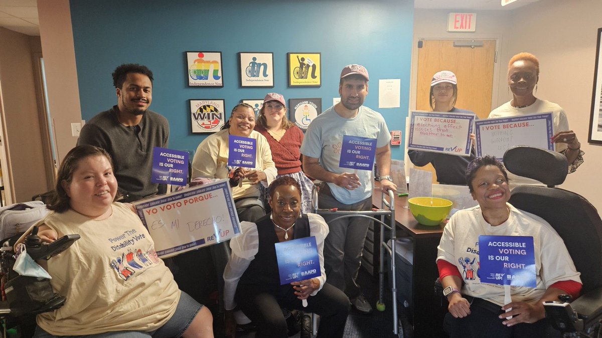 InNowOrg's tweet photo. Empowerment begins at the ballot box! 🗳️
For people with disabilities, every election can impact our independence, rights, and access. Your voice is your power—and your vote is your voice.
Get registered and ready!
#DisabilityVote #DisabledAndVoting #Vote2026 https://t.co/61iNekjb6y