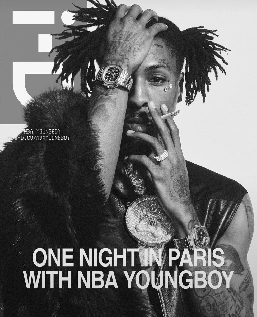 ComplexMusic's tweet photo. NBA YoungBoy gets candid about wanting to quit music and reflects on how he felt he was doing a “bad job at managing himself.”

“I want to quit right now, actually. But all of this… It’s way bigger than me. I just want to make people happy, and if I can’t do that, then I just want to stay out of the way… I just want my kids to be happy and willing to do whatever it is they choose to do in life.”

“I feel like I was doing a bad job of managing myself. I think that certain situations and certain people turned me into a bad person, a person that I don’t even like myself. It doesn’t feel right or good to know that you are always hurting somebody. I think I became a very bad person, and it’s taken a big toll. It feels very lonely, actually.”

(via @i_D)