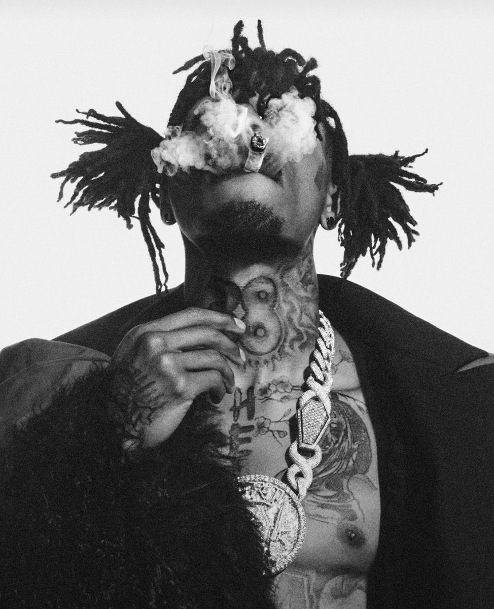 ComplexMusic's tweet photo. NBA YoungBoy gets candid about wanting to quit music and reflects on how he felt he was doing a “bad job at managing himself.”

“I want to quit right now, actually. But all of this… It’s way bigger than me. I just want to make people happy, and if I can’t do that, then I just want to stay out of the way… I just want my kids to be happy and willing to do whatever it is they choose to do in life.”

“I feel like I was doing a bad job of managing myself. I think that certain situations and certain people turned me into a bad person, a person that I don’t even like myself. It doesn’t feel right or good to know that you are always hurting somebody. I think I became a very bad person, and it’s taken a big toll. It feels very lonely, actually.”

(via @i_D)