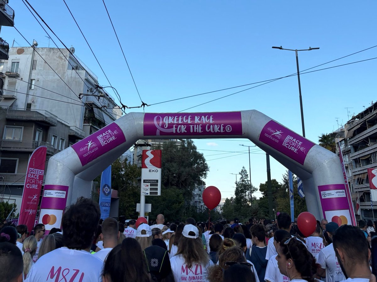 americanpandi's tweet photo. What brought over 58,000 people together on the streets of #Athens over the weekend?

#AmericanPandI's Nikolas Apostolou, Venetia Theocharidi &amp; Sophie Carabournis participated in the 18th Greece Race for the Cure® in support of breast cancer prevention.

🔗https://t.co/3m8oxJ86rN https://t.co/3N0ZrPZYqp