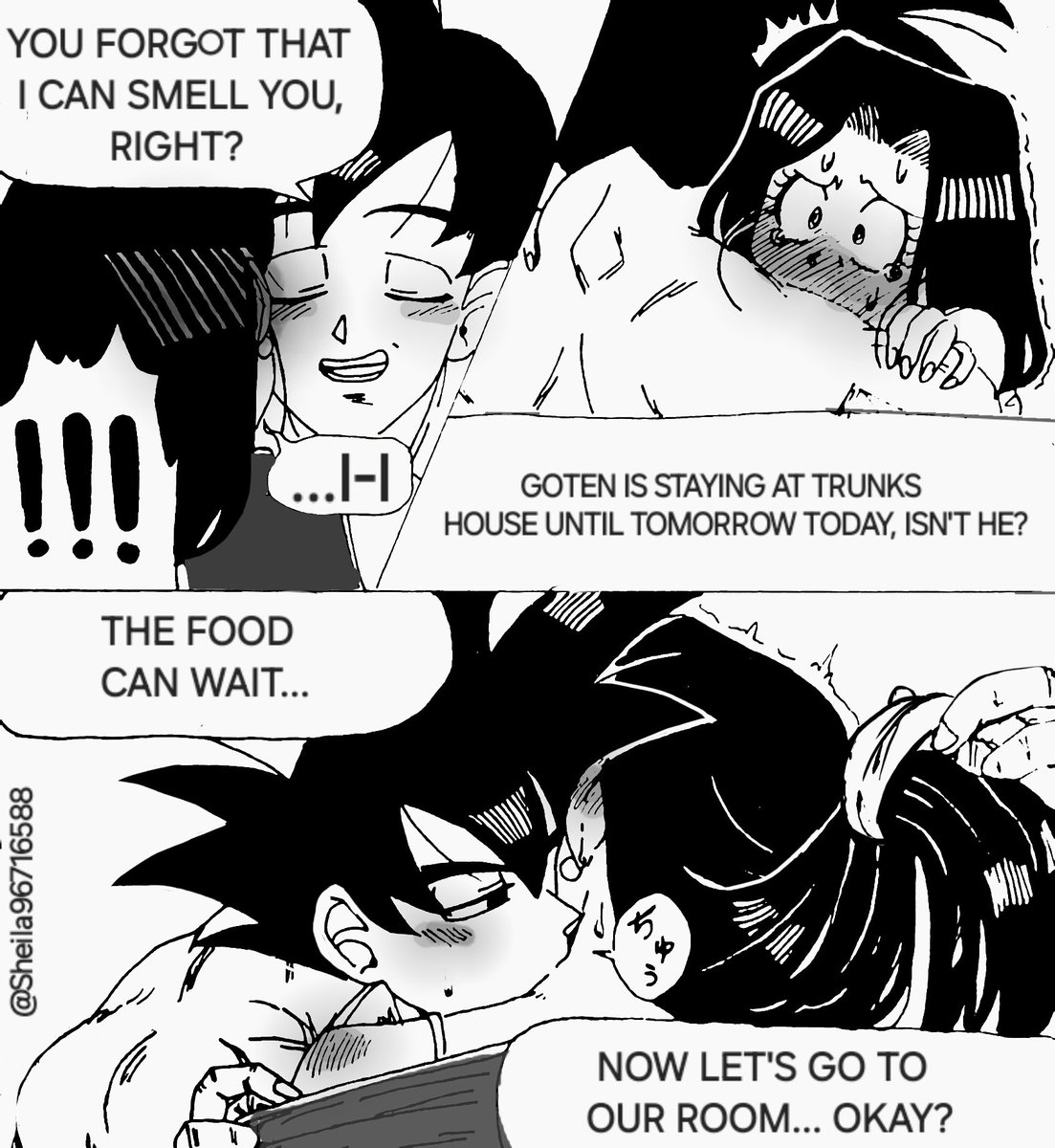 Sheila96716588's tweet photo. 【Just a Taste】
#悟チチ #gochi #DragonBallZ https://t.co/yBn7vUssmM