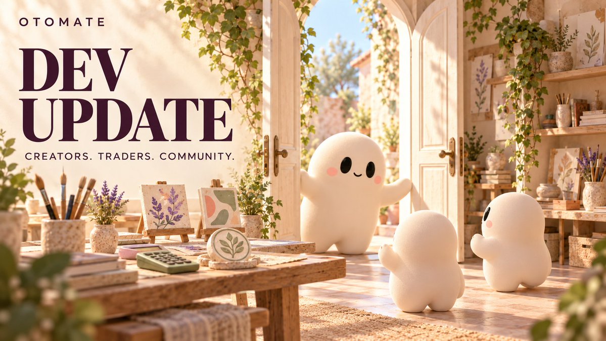otomate_trade's tweet photo. 1/8
Your token. Your art. Your community. 👻

Otomate creators just got more control. Traders got a smarter Terminal.

New tools, smoother launches and better VOYAGE tracking.

Live on @inkonchain &amp; Robinhood Chain @RobinhoodCrypto.

Here’s what’s new ↓ https://t.co/5dooFtizox