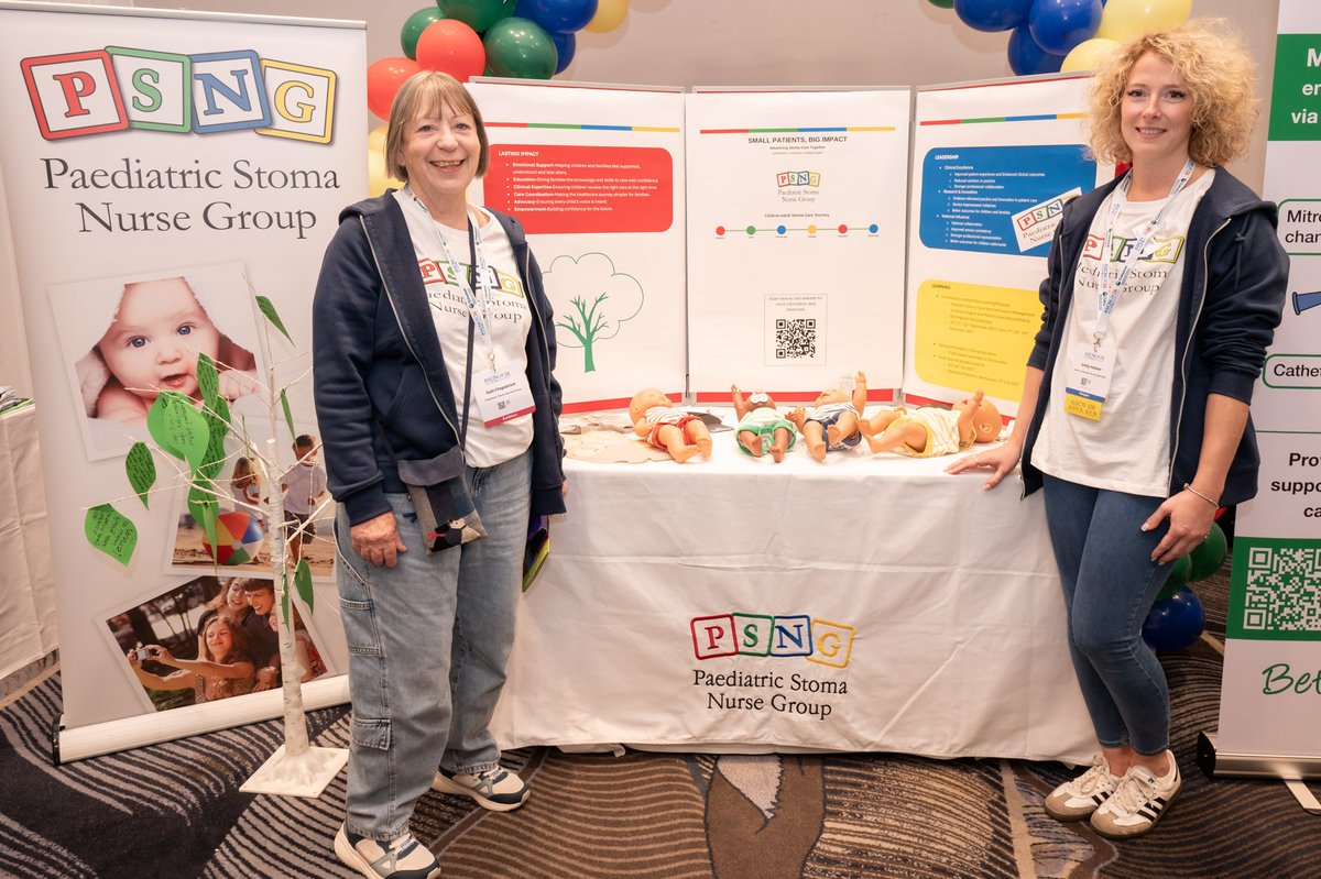 ASCNUK's tweet photo. Meet the #ASCNUK26 Exhibitor: Paediatric Stoma Nurse Group.

Based in hospitals and in the community, the Paediatric Stoma Nurse Group (PSNG) are there to provide support for children and their families before, during and after formation of a stoma. https://t.co/FbbugAxBqM