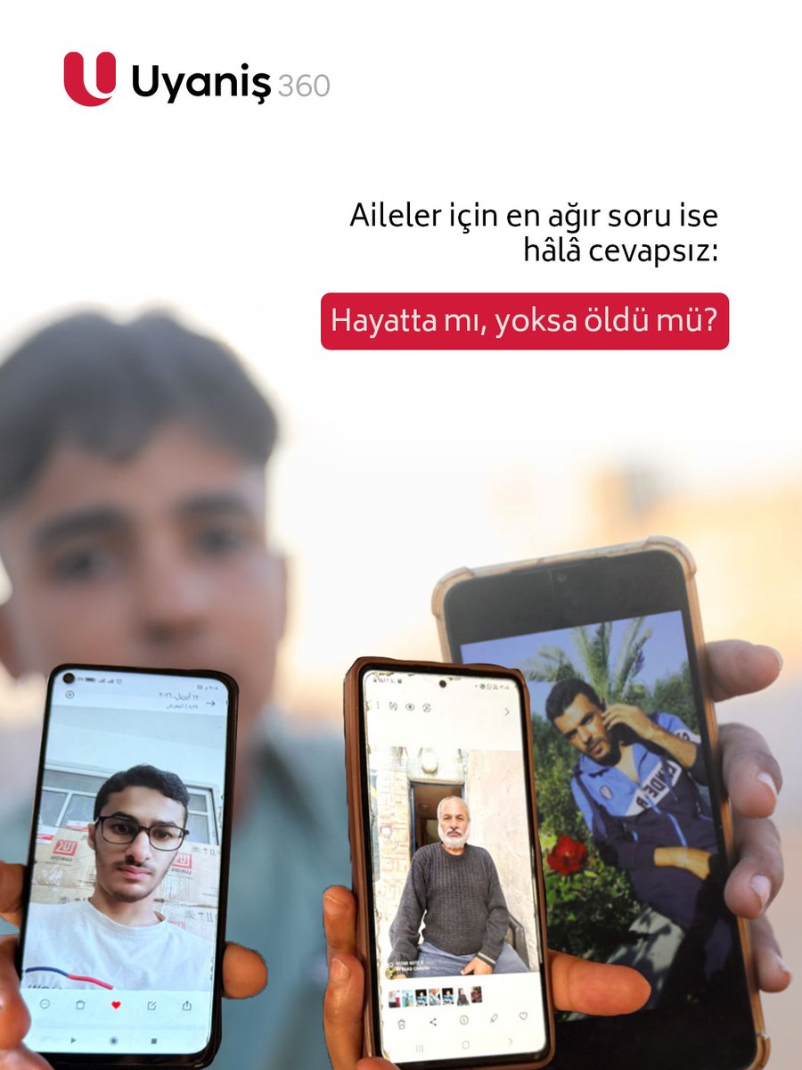 Uyanis360's tweet photo. GAZZE’DE BİNLERCE KİŞİ KAYIP

◉ Gazze’de binlerce Filistinlinin akıbeti neden hâlâ bilinmiyor?

◉ Aileler, sevdiklerinin hayatta mı yoksa ölü mü olduğunu öğrenebilecek mi?

#uyanis360 https://t.co/QGLIIV5vIP