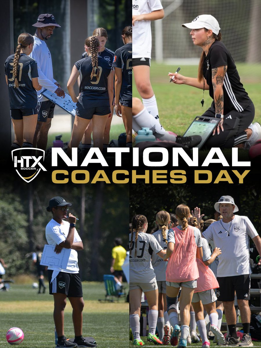 HTXSoccer's tweet photo. Happy National Coaches Day to the best staff in the city. 👏

Thank you for showing up, pushing our players, and shaping the next generation of HTX. ⚽️🚀

#htxsoccer #nationalcoachesday https://t.co/5U4S2nzCNk