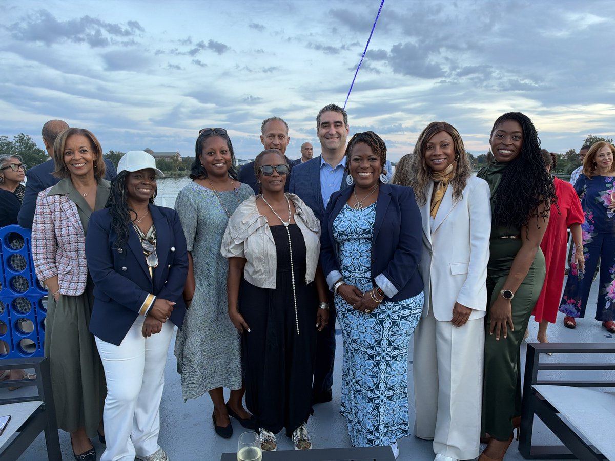 dcchamber's tweet photo. 🛳️ Last week, DC Chamber staff and Board members set sail with City Cruises for an evening of connection, conversation and networking against DC’s sunset views. (@citycruises )

Thank you to City Cruises for the hospitality and to everyone who joined us! ✨
#DCChamber #DCBusiness https://t.co/F7AJLZx9y8