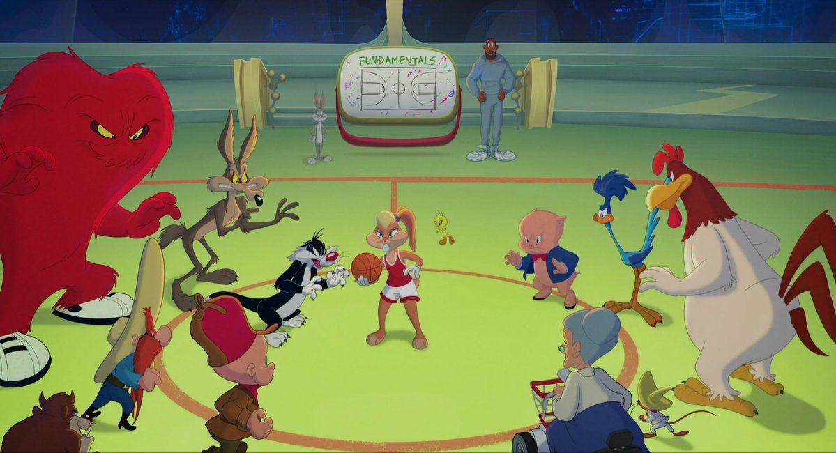 rodeorosebud's tweet photo. like how the bad guys are on one side and the “good guys” are on the other side

though foghorn should probably move to the other side after recent events https://t.co/pNi3YzM5Z7