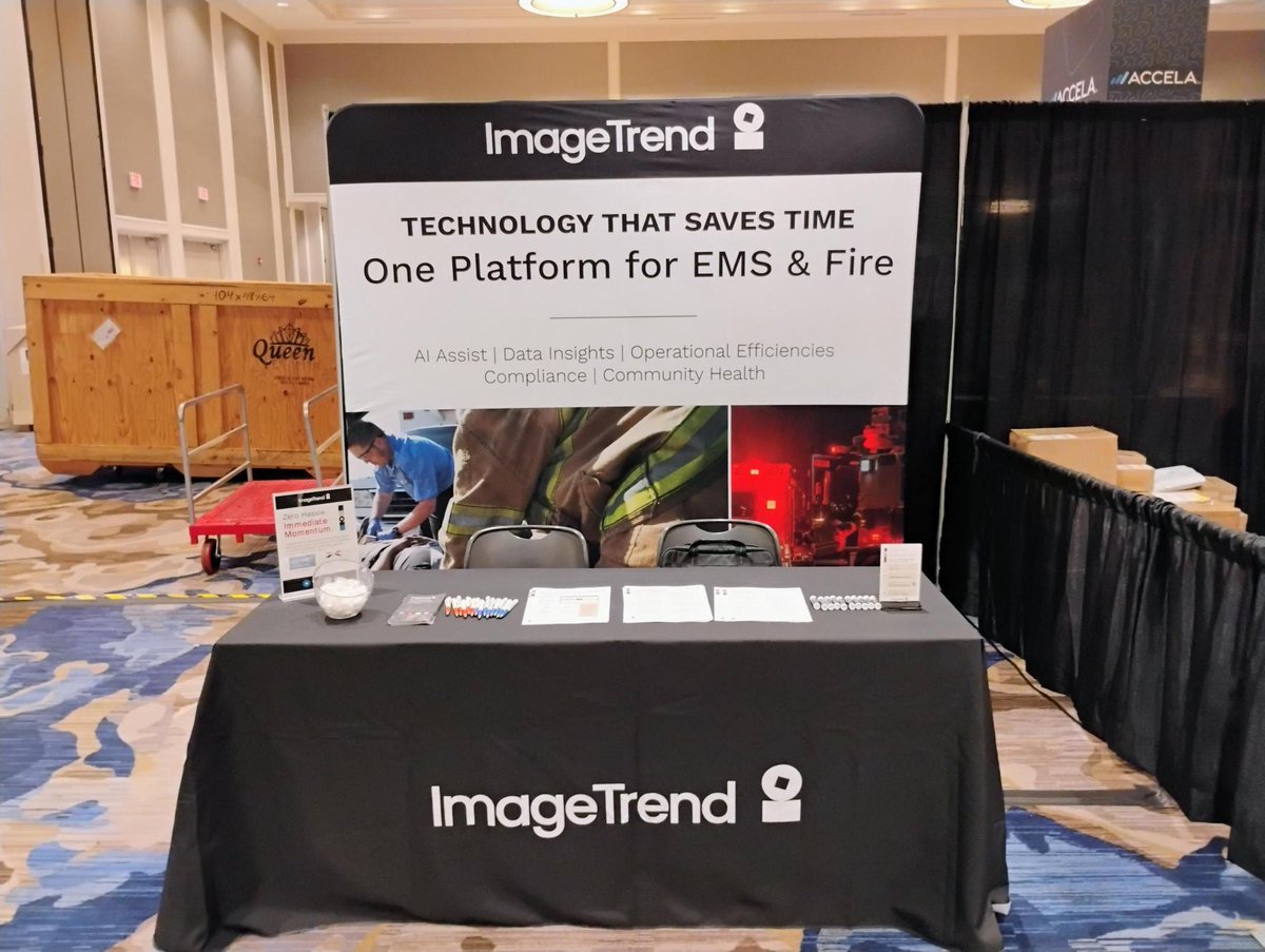ImageTrend_LLC's tweet photo. It's always interesting to see which topics keep coming up across different organizations.
At #Accelarate26, data visibility, interoperability, and operational efficiency are high on the list.
Stop by booth #109 and say hello if you're here!
#Accelarate26 #EMS #FireService #HealthcareTech