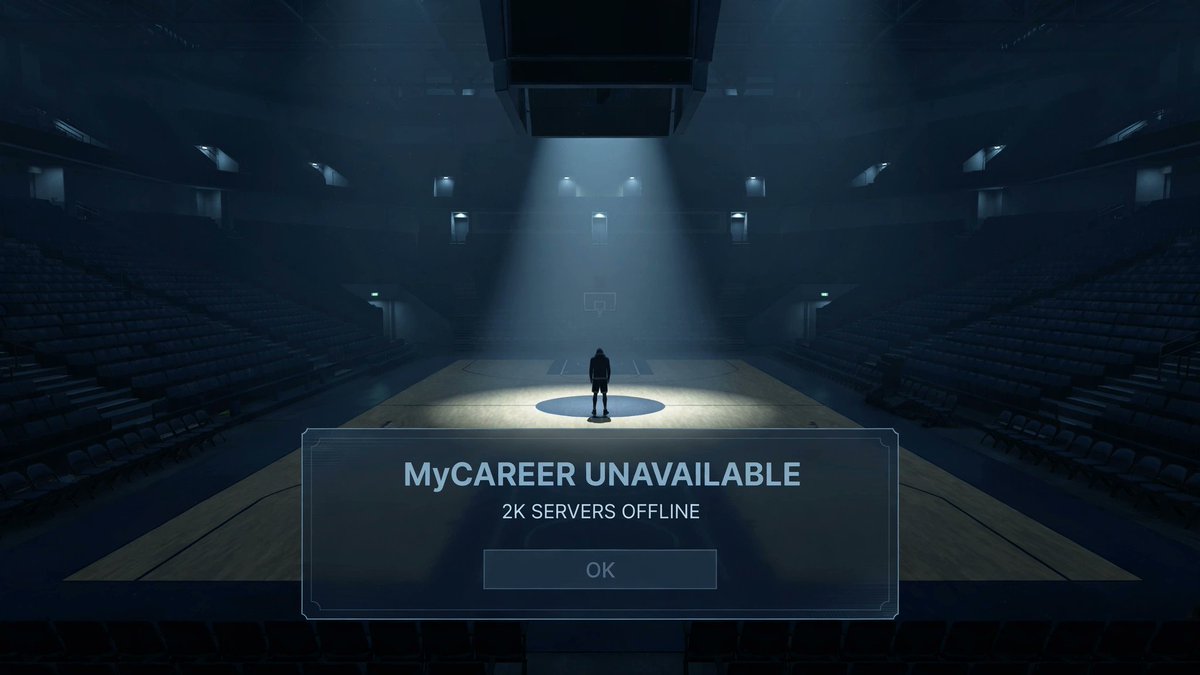 CaptainGGPlays's tweet photo. You never owned NBA 2K. 2K just made it official.

Delisted October 30. Servers dead December 31. And the real crime: MyCAREER — the SINGLE-PLAYER story mode — dies with them, because your solo career is chained to online VC currency. No servers, no VC, no career. For a mode you play ALONE.

Two years after launch. $70. Bricked by a server shutdown.

But sure, keep telling me digital "purchases" are the future.