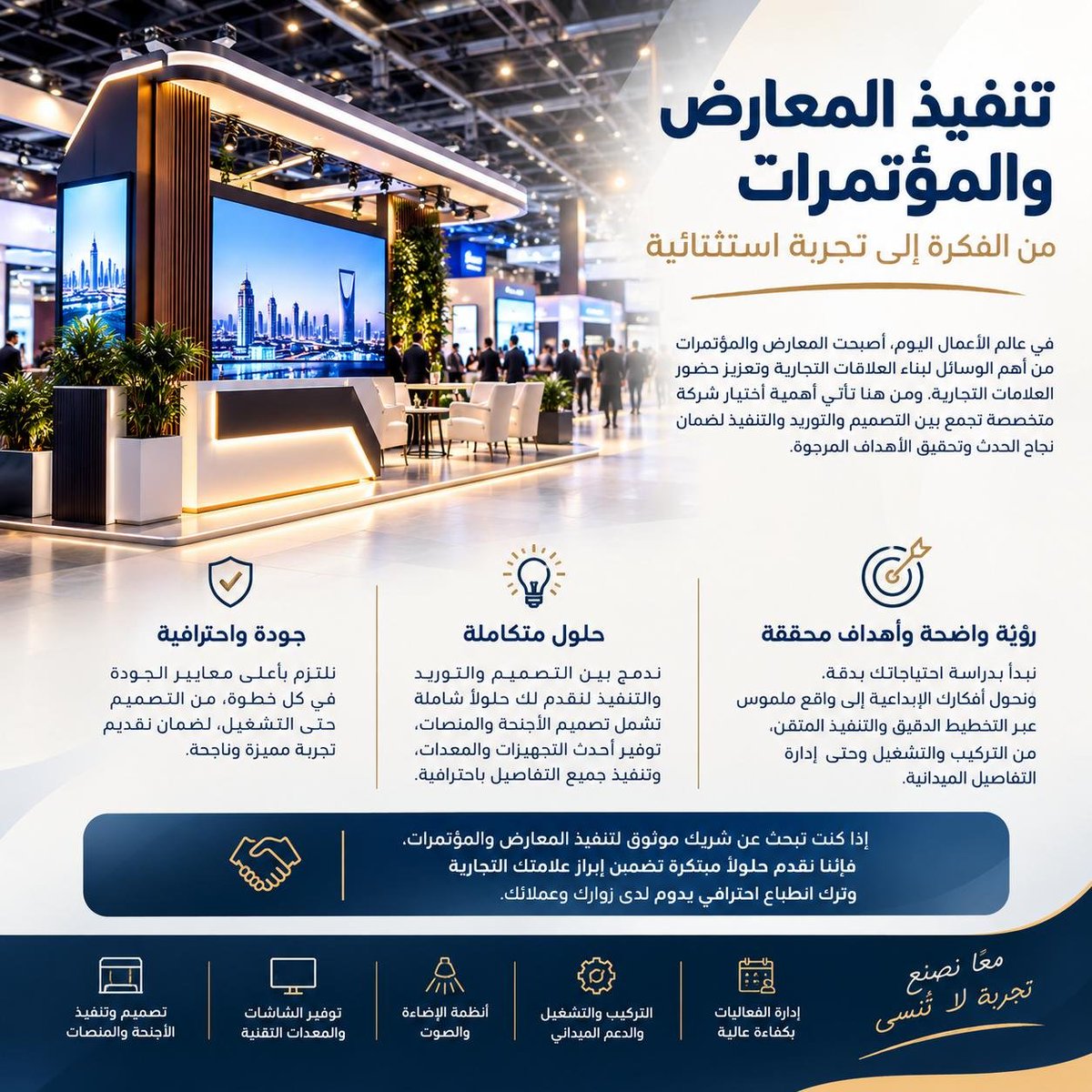 EventTouchKSA's tweet photo. #EventTouch #إيفنت_تاتش #معارض #مؤتمرات #فعاليات #تنظيم_فعاليات #تصميم_أجنحة #تنفيذ_معارض #Exhibitions #Conferences #Events #EventManagement #BoothDesign https://t.co/bA8MWzLaDF