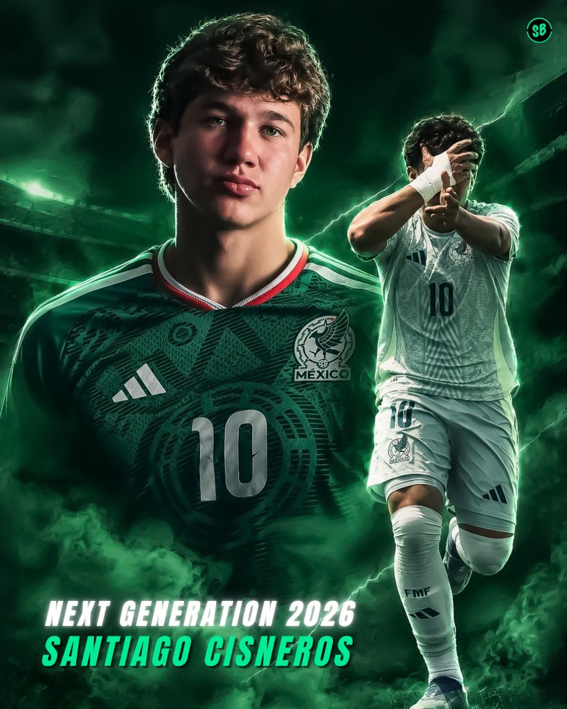 SectorBasicas's tweet photo. 🌟¡SANTI CISNEROS APARECE EN NEXTGEN 2026!

💎🦁 La joya de la fiera resalta en el listado anual de The Guardian como uno de los mejores jugadores sub17 (2009) a seguir

Único mexicano este año en el listado de 60 📋 https://t.co/Tg62ZlIviM