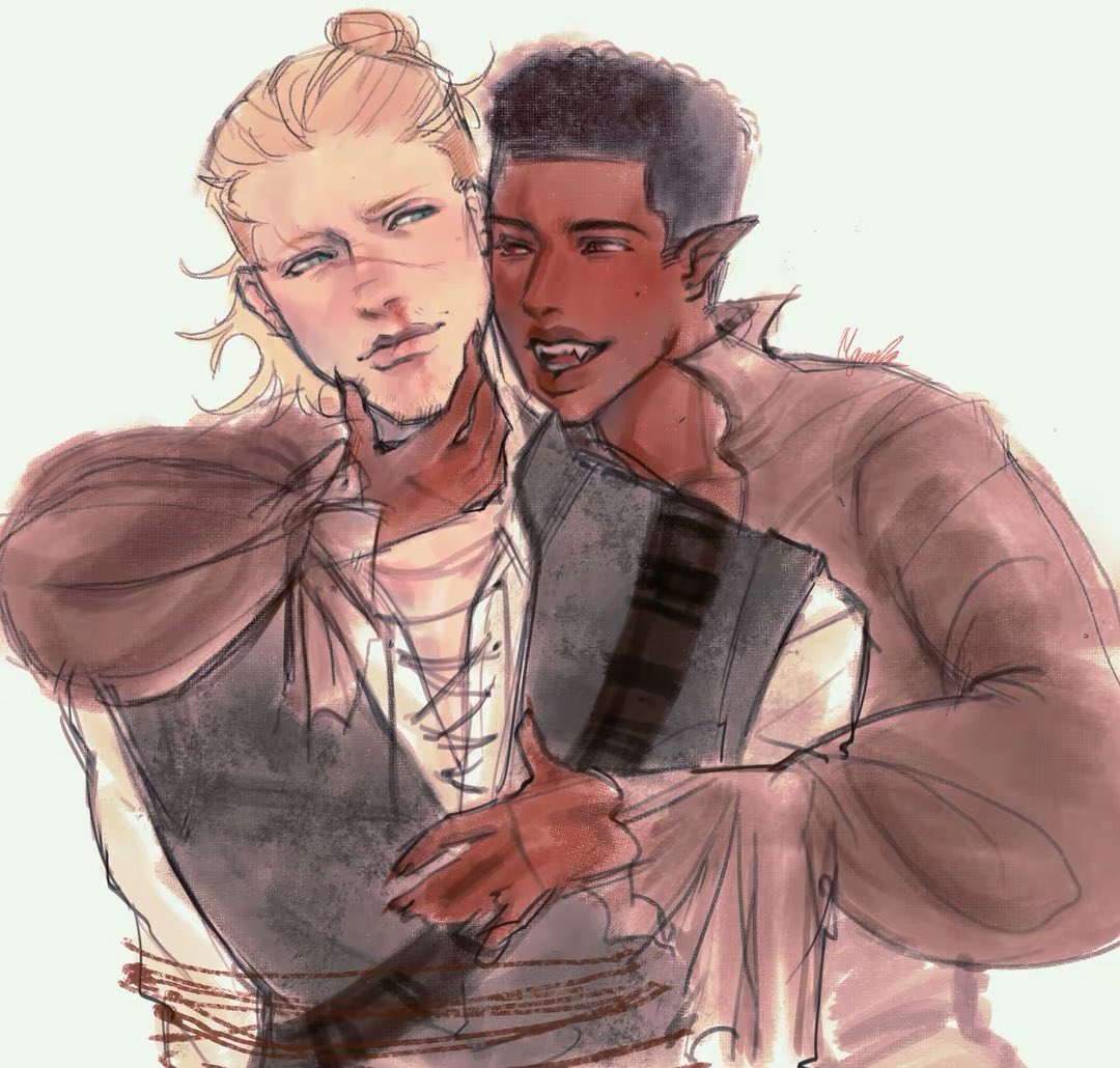 Ngaaanh's tweet photo. Vamp jude x vampire hunter Erling 🧛🏻

#hallingham #judebellingham #erlinghalland https://t.co/9DGXBPtOaA