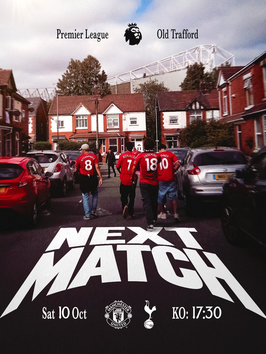 ManUtd's tweet photo. 🔊 "To Old Trafford, to see United..."

Michael Carrick's Reds return to #PL action this Saturday! ❤️‍🔥 https://t.co/UnlBCNK1lZ