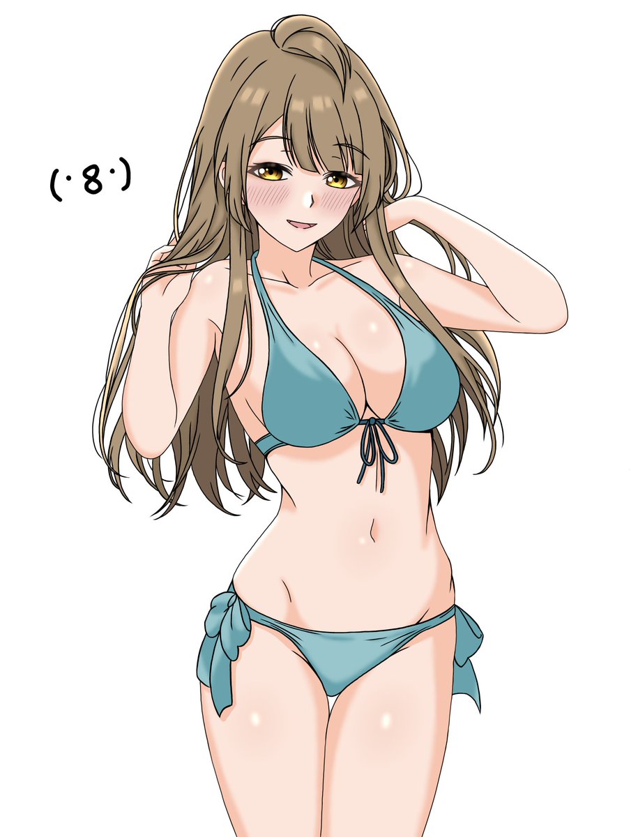 Ariaontheplane1's tweet photo. Chun-Sensei wearing her old swimsuit from Love Live! School idol diary novels (・8・)
#南ことり #minamikotori #lovelive #ラブライブ https://t.co/8J9YfB4ZSS